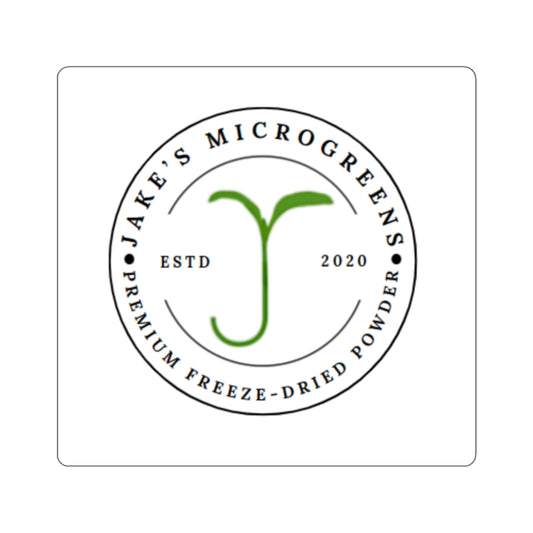 Jakes Microgreens Logo Sticker
