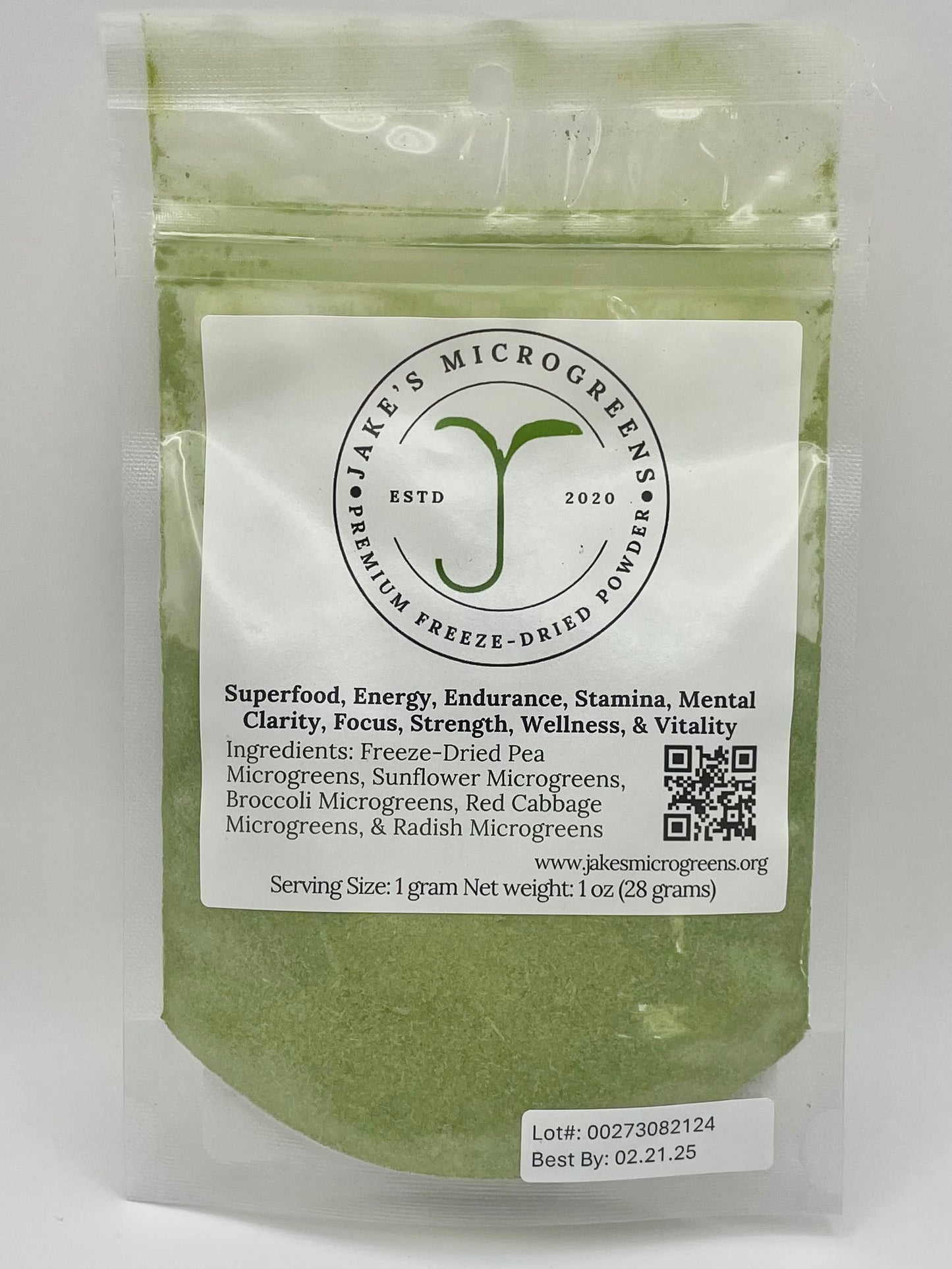 Organic Pure Microgreen Powder