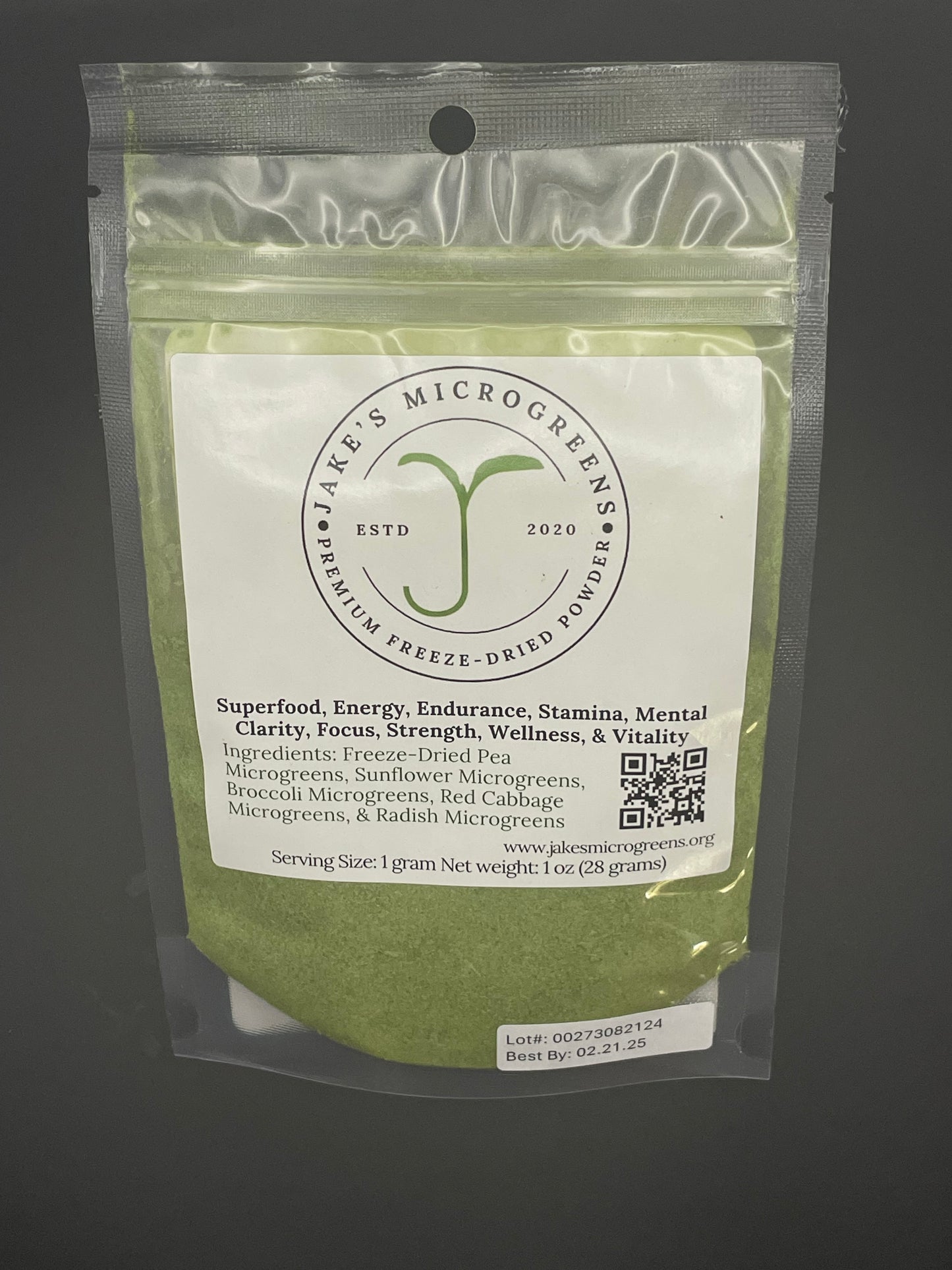 Organic Pure Microgreen Powder