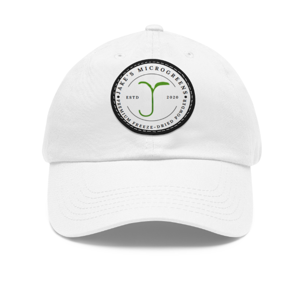 Classic Dad Cap with Leather Patch- Unisex