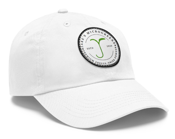 Classic Dad Cap with Leather Patch- Unisex