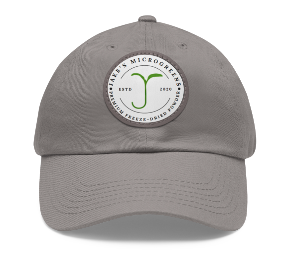 Classic Dad Cap with Leather Patch- Unisex