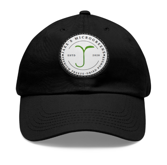 Classic Dad Cap with Leather Patch- Unisex