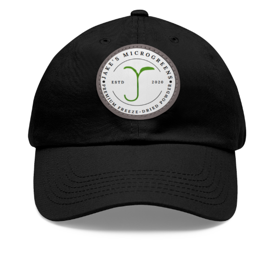 Classic Dad Cap with Leather Patch- Unisex