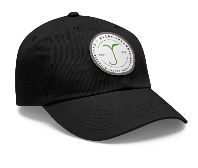 Classic Dad Cap with Leather Patch- Unisex