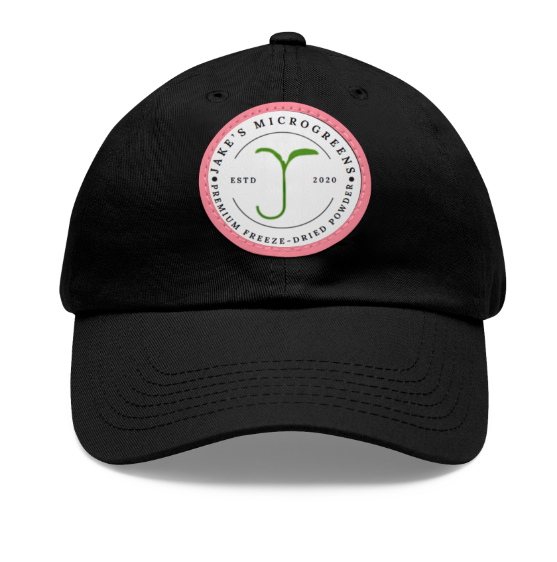 Classic Dad Cap with Leather Patch- Unisex