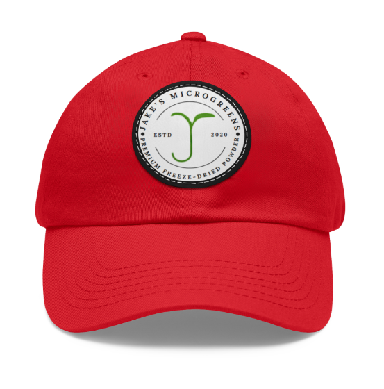 Classic Dad Cap with Leather Patch- Unisex