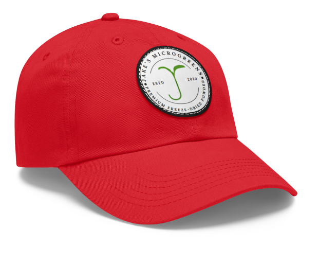 Classic Dad Cap with Leather Patch- Unisex