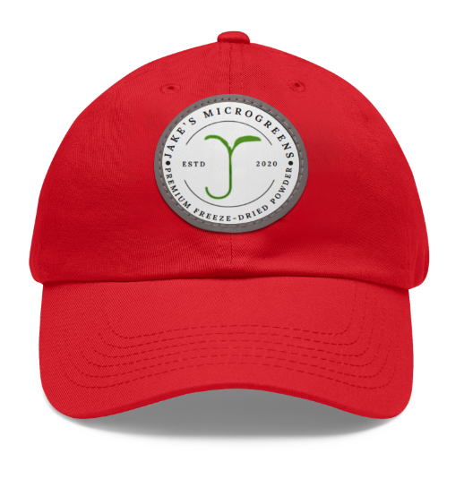 Classic Dad Cap with Leather Patch- Unisex