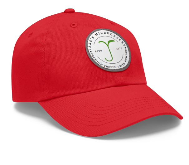 Classic Dad Cap with Leather Patch- Unisex