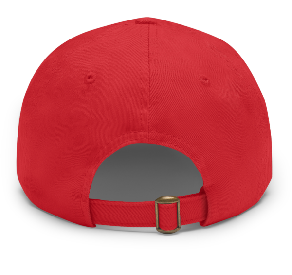 Classic Dad Cap with Leather Patch- Unisex