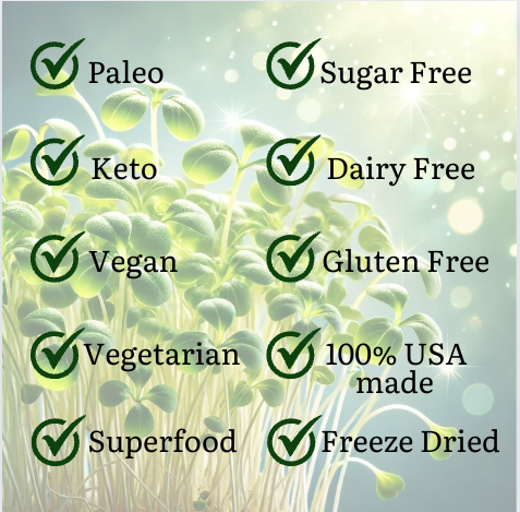 Organic Pure Microgreen Powder