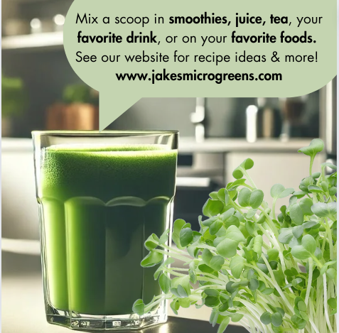 Organic Pure Microgreen Powder