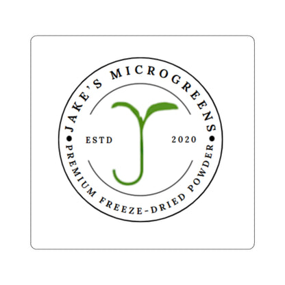 Jakes Microgreens Logo Sticker