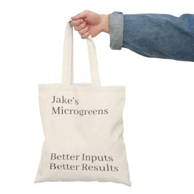 JM Canvas Tote Bag