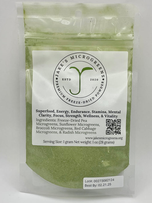 Organic Pure Microgreen Powder